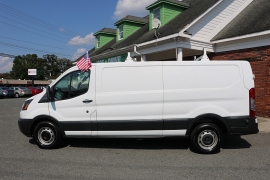 Used 2018 Ford Transit 350 Cargo Van Low Roof Van LWB w/Right Sliding Door at Auto Finance Center near Matthews, NC