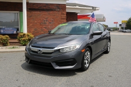 Used 2016 Honda Civic Sedan 4d LX CVT at Auto Finance Center near Matthews, NC