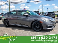 Used 2018 Honda Civic Sedan 4d LX CVT at Auto Finance Center near Matthews, NC