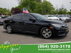 Used 2017 Honda Civic Sedan 4d LX CVT at Auto Finance Center near Matthews, NC