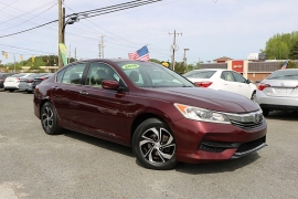  2016 Honda Accord Sedan 4d LX CVT at Auto Finance Center near Matthews&comma; NC