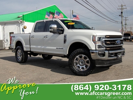 Used 2022 Ford Super Duty F-250 SRW 4WD Crew Cab Box at Auto Finance Center near Matthews, NC
