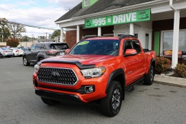 Used 2018  Toyota Tacoma Double Cab 6' Bed V6 4x4 AT (Natl) at Auto Finance Center near Matthews, NC