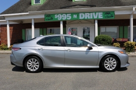 Used 2020 Toyota Camry 4d Sedan LE at Auto Finance Center near Matthews, NC