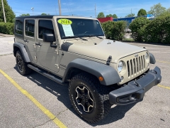Used 2018 Jeep Wrangler JK Unlimited 4d SUV 4WD Sport at The Car Coach near Frankfort, KY