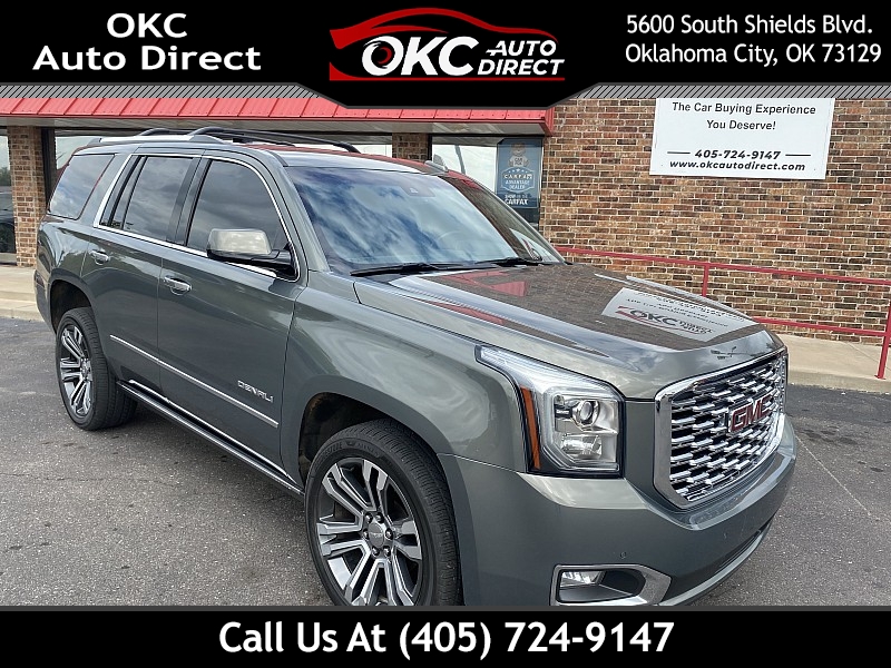 Used 2018  GMC Yukon 4d SUV 4WD Denali at OKC Auto Direct near Oklahoma City, OK