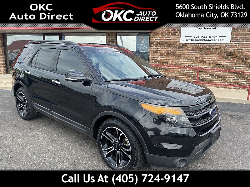 Used 2014  Ford Explorer 4d SUV 4WD Sport at OKC Auto Direct near Oklahoma City, OK