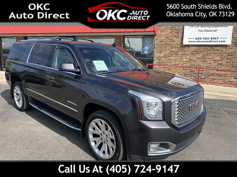 Used 2017  GMC Yukon XL 4d SUV 4WD Denali at OKC Auto Direct near Oklahoma City, OK