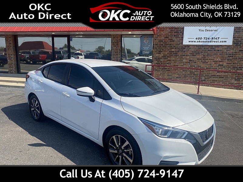 Used 2021  Nissan Versa SV CVT at OKC Auto Direct near Oklahoma City, OK