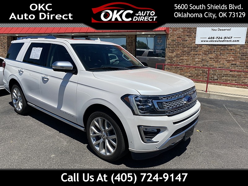 Used 2019  Ford Expedition 4d SUV 4WD Platinum at OKC Auto Direct near Oklahoma City, OK