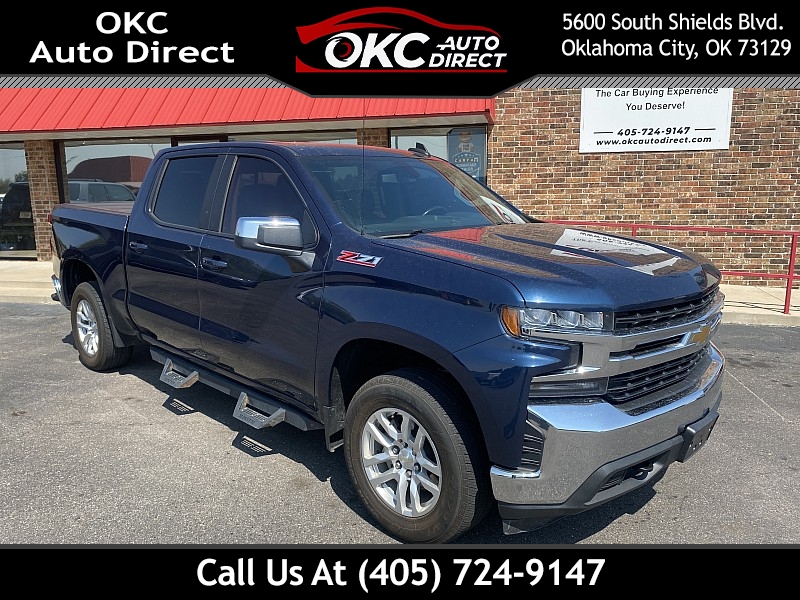 Used 2019  Chevrolet Silverado 1500 4WD Crew Cab LT Texas Edition at OKC Auto Direct near Oklahoma City, OK