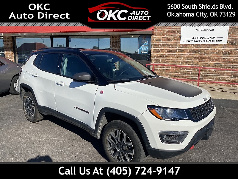 Used 2021  Jeep Compass Trailhawk 4x4 at OKC Auto Direct near Oklahoma City, OK