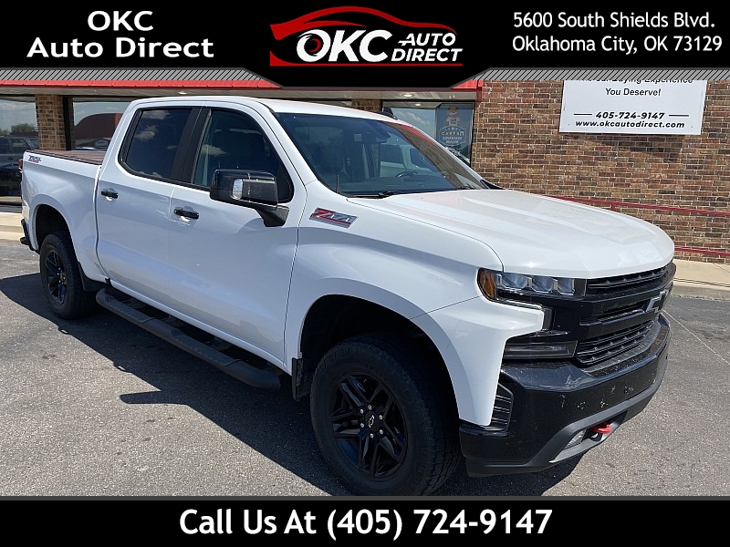 Used 2021  Chevrolet Silverado 1500 4WD Crew Cab 147" LT Trail Boss at OKC Auto Direct near Oklahoma City, OK