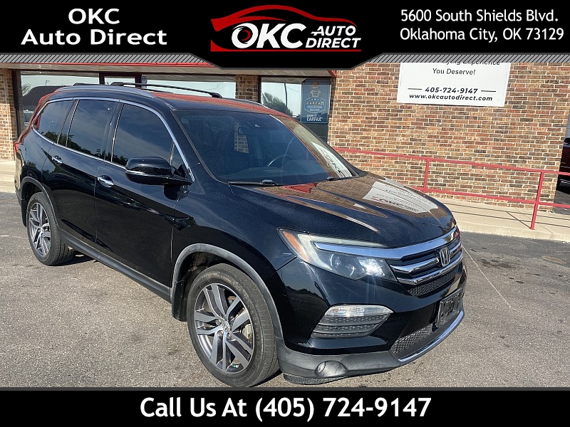 Used 2017  Honda Pilot 4d SUV AWD Elite at OKC Auto Direct near Oklahoma City, OK