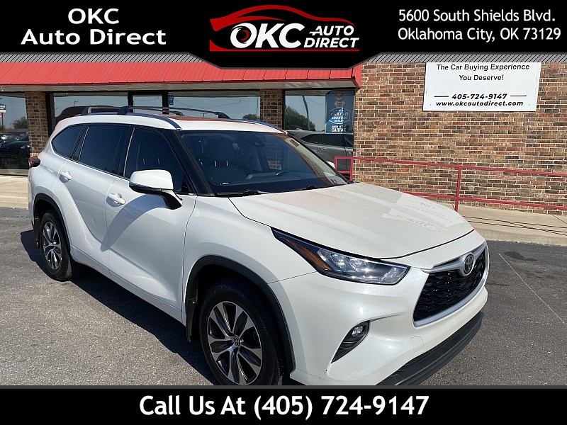 Used 2020  Toyota Highlander 4d SUV FWD XLE at OKC Auto Direct near Oklahoma City, OK