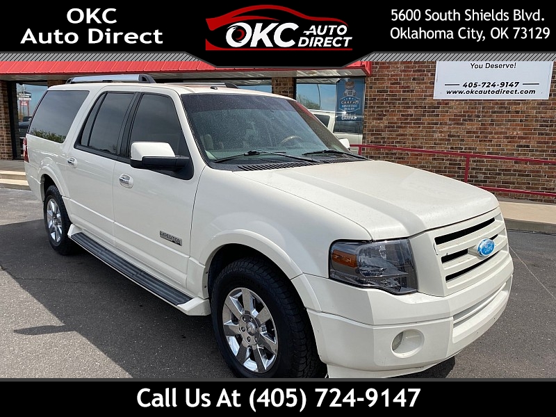 Used 2008  Ford Expedition EL 4d SUV 2WD Limited at OKC Auto Direct near Oklahoma City, OK