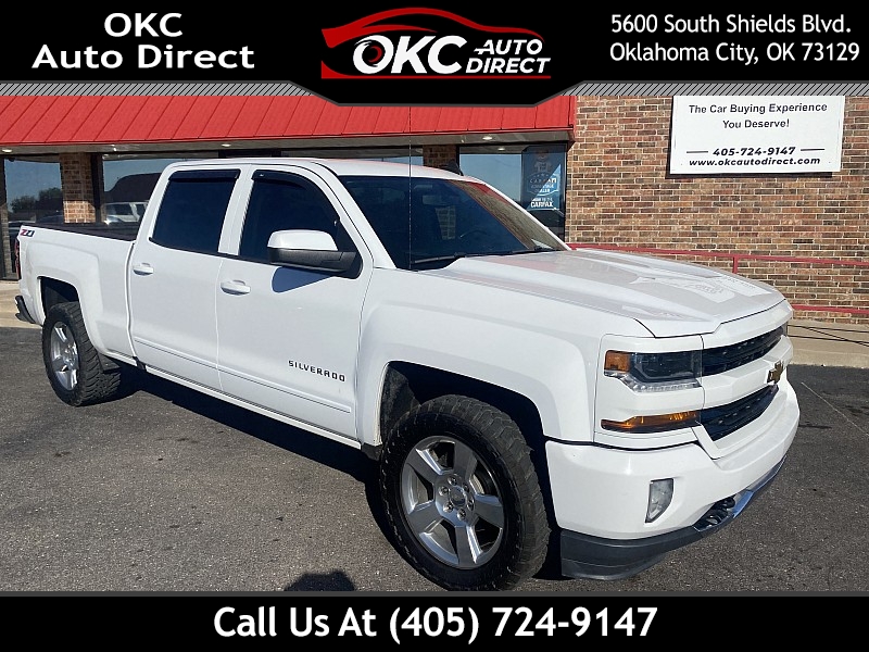 Used 2018  Chevrolet Silverado 1500 4WD Crew Cab LT Z71 at OKC Auto Direct near Oklahoma City, OK