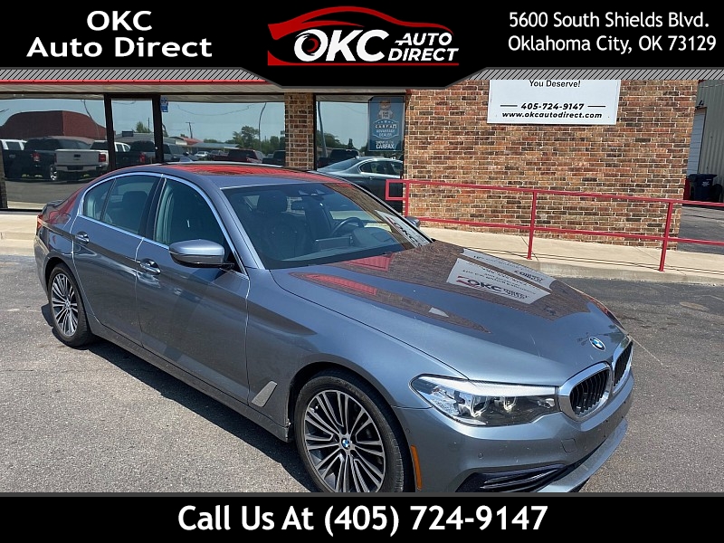 Used 2018  BMW 5 Series 530i Sedan at OKC Auto Direct near Oklahoma City, OK