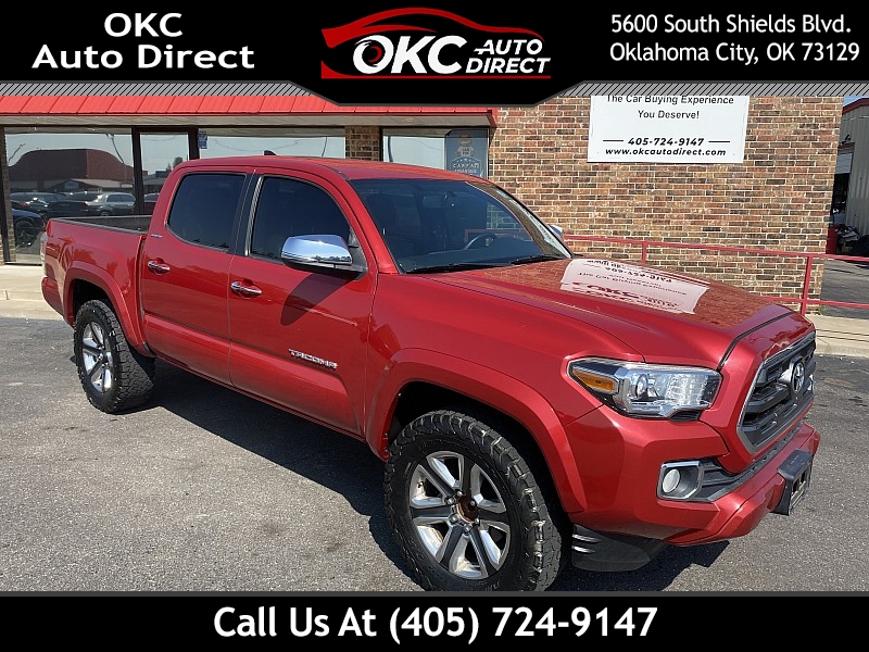 Used 2016  Toyota Tacoma 2WD Double Cab Limited at OKC Auto Direct near Oklahoma City, OK