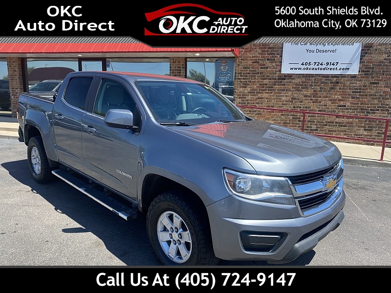 Used 2020  Chevrolet Colorado 4WD Crew Cab WT at OKC Auto Direct near Oklahoma City, OK