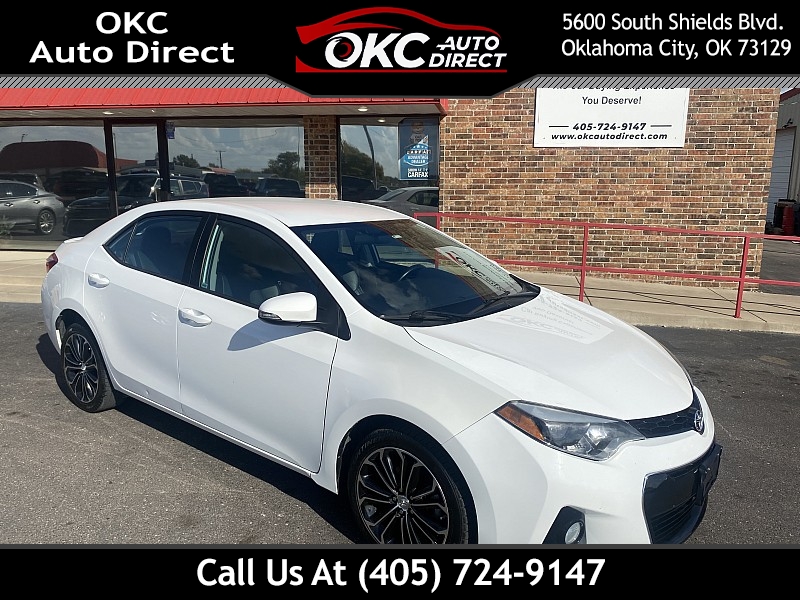 Used 2016  Toyota Corolla 4d Sedan S Plus CVT at OKC Auto Direct near Oklahoma City, OK