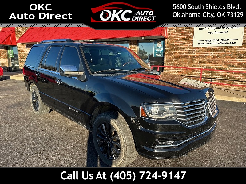 Used 2015  Lincoln Navigator 4d SUV 4WD Reserve at OKC Auto Direct near Oklahoma City, OK
