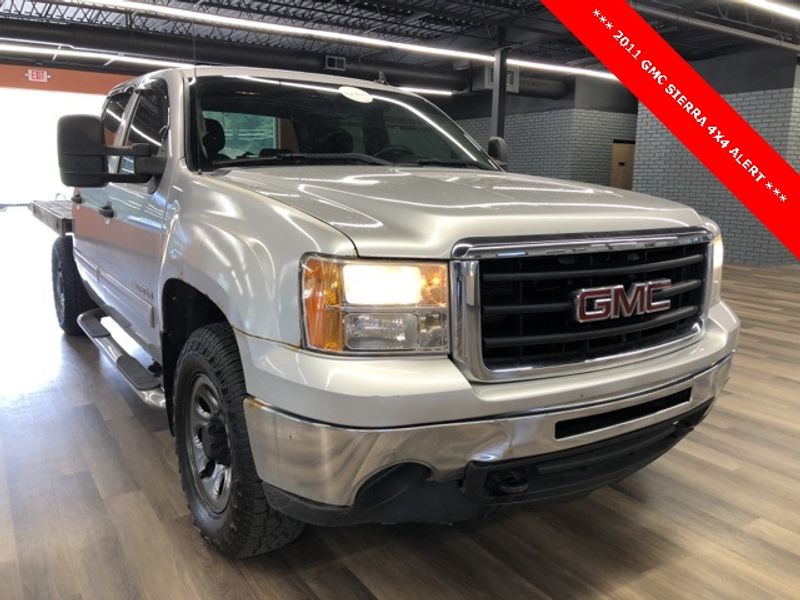 Used 2011  GMC Sierra 1500 4WD Crew Cab SLE at My Town Truck and RV near South Point, OH