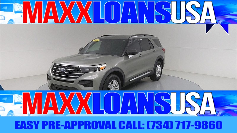 Used 2020  Ford Explorer 4d SUV 4WD XLT 2.3L EcoBoost at Maxx Loans near , 