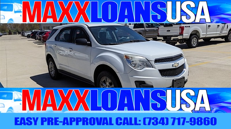 Used 2012  Chevrolet Equinox 4d SUV FWD LS at Maxx Loans near , 
