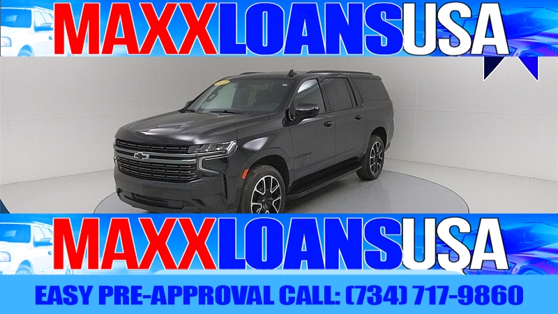 Used 2022  Chevrolet Suburban 4WD 4dr RST at Maxx Loans near , 
