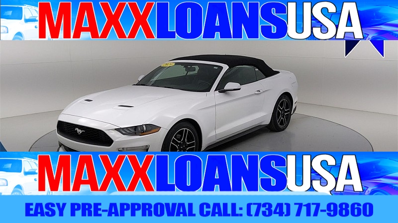 Used 2020  Ford Mustang EcoBoost Convertible at Maxx Loans near , 