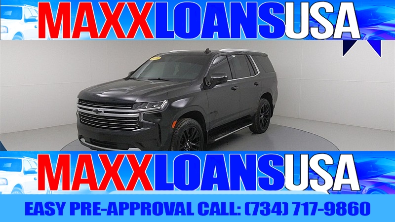 Used 2021  Chevrolet Tahoe 4WD 4dr LT at Maxx Loans near , 