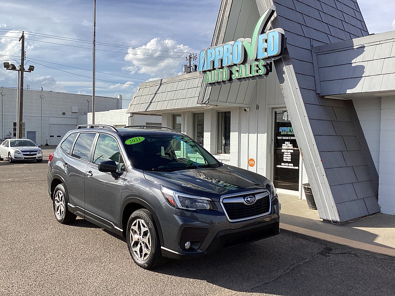 Used 2021  Subaru Forester Premium CVT at Approved Auto Sales near Garden City, KS