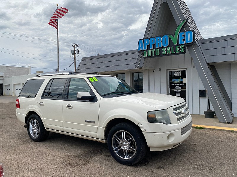 Used 2008  Ford Expedition 4d SUV 2WD Limited at Approved Auto Sales near Garden City, KS