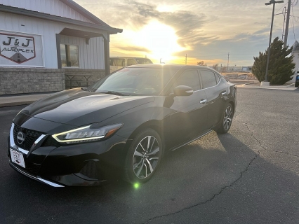 Used 2023 Nissan Maxima SV CVT at J & J Autoplex near Garden City, Kansas