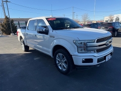 Used 2019  Ford F-150 4WD SuperCrew Platinum 5 1&sol;2 at J & J Autoplex near Garden City&comma; KS