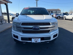 Used 2019  Ford F-150 4WD SuperCrew Platinum 5 1&sol;2 at J & J Autoplex near Garden City&comma; KS