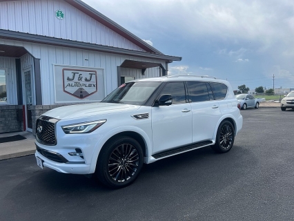 Used 2022 INFINITI QX80 LUXE AWD at J & J Autoplex near Garden City, Kansas