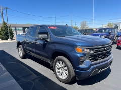 Used 2022 Chevrolet Silverado 1500 4WD Crew Cab 147" Custom at J & J Autoplex near Garden City, KS