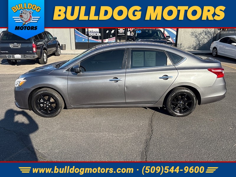 Used 2019  Nissan Sentra 4d Sedan S CVT at Bulldog Motors near Pasco&comma; WA