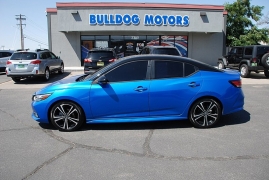 Used 2021 Nissan Sentra SR CVT at Bulldog Motors near Pasco, WA