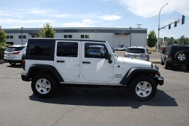 Used 2015 Jeep Wrangler Unlimited 4d Convertible Sport at Bulldog Motors near Pasco, WA