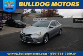  2015 Toyota Camry 4d Sedan XLE V6 at Bulldog Motors near Pasco, WA