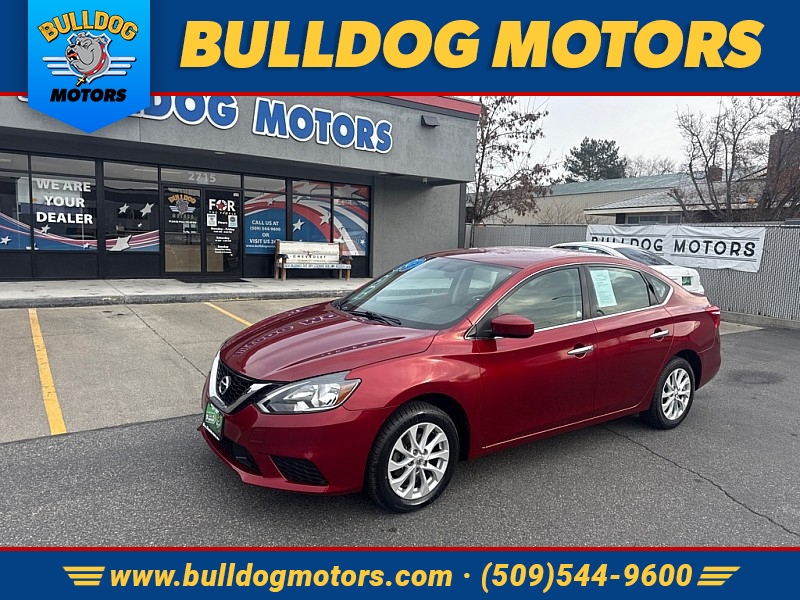 Used 2019  Nissan Sentra 4d Sedan SV at Bulldog Motors near Pasco&comma; WA