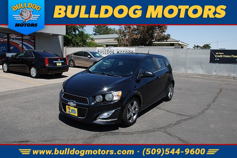 Used 2013  Chevrolet Sonic 4d Hatchback RS AT at Bulldog Motors near Pasco, WA