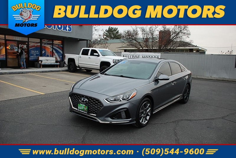 Used 2018  Hyundai Sonata 4d Sedan Sport 2.0T at Bulldog Motors near Pasco, WA