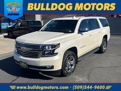  2015 Chevrolet Suburban 4d SUV 4WD LTZ at Bulldog Motors near Pasco&comma; WA