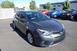 Used 2015 Toyota Corolla 4d Sedan LE at Bulldog Motors near Pasco, WA