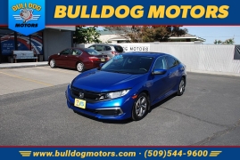 Used 2019 Honda Civic Sedan 4d LX CVT at Bulldog Motors near Pasco, WA