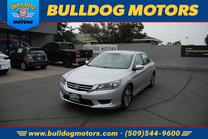 Used 2013  Honda Accord Sedan 4d LX CVT at Bulldog Motors near Pasco, WA